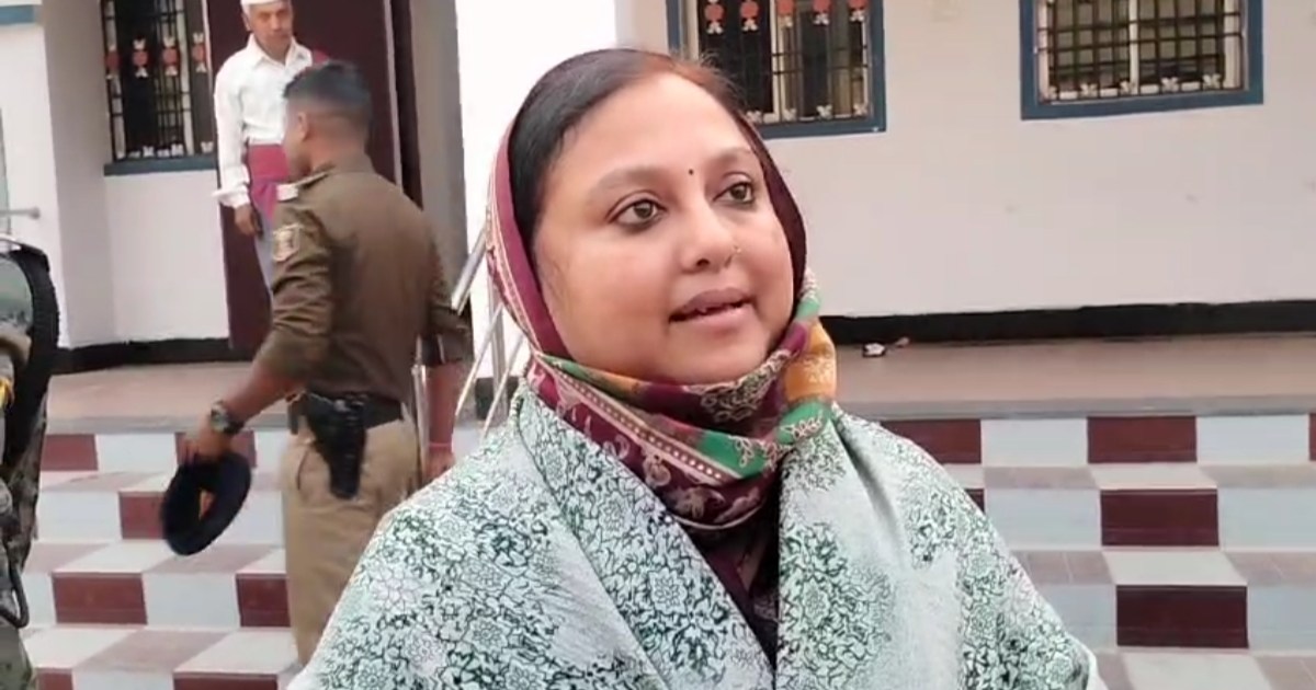 Darbhanga Mayor Anjum Ara gave a statement contrary to Bacha