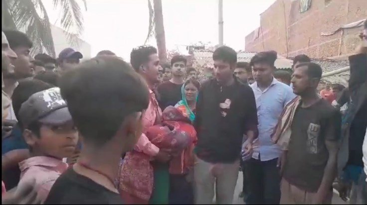 A 4-year-old child died after being hit by a Bolero in Darbh A 4-year-old child died after being hit by a Bolero in Darbh