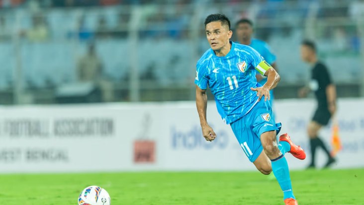Sunil Chhetri will be seen again on the football field in bl