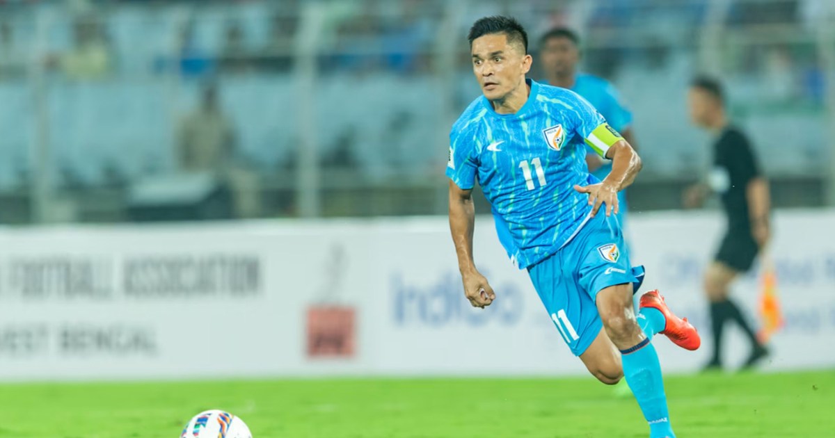 Sunil Chhetri will be seen again on the football field in bl