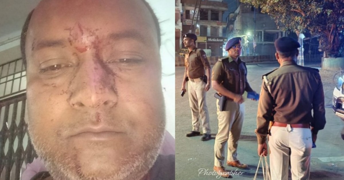 Journalist beaten up in Patna in the name of Holi riots