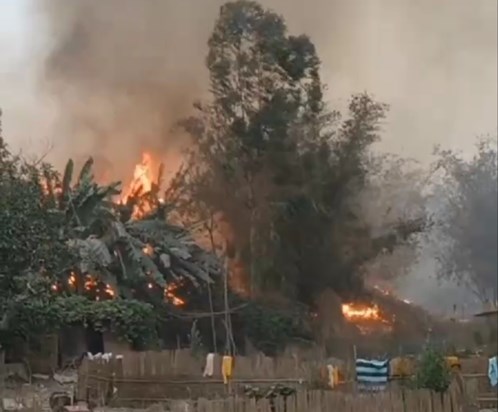 50 houses burnt to ashes in Katihar fire 50 houses burnt to ashes in Katihar fire