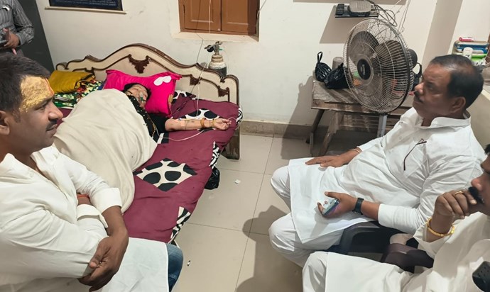 Union Minister Chirag Paswan's elder mother's health deterio Union Minister Chirag Paswan's elder mother's health deterio