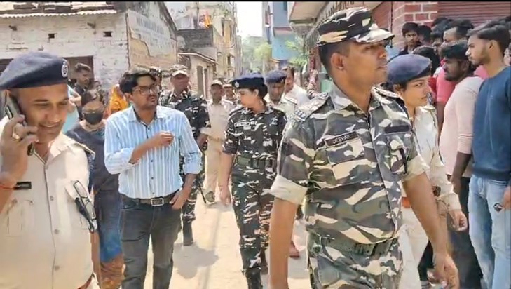 SSB and East Champaran Police rescued 400 children from Raxa SSB and East Champaran Police rescued 400 children from Raxa