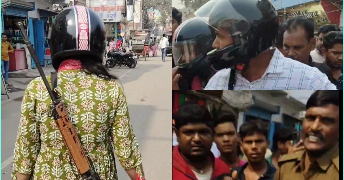 Argument between female constable and lawyer in Aurangabad m