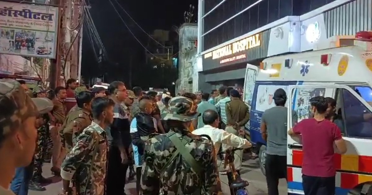 Police team which went to resolve dispute in Munger was atta