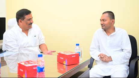 निशांत कुमार ने जिलाध्यक्षों के साथ की बैठक, संजय झा ने बताया 'क्या है आगे का प्लान...'