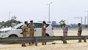 Patna traffic: JP Ganga Path north closed for Women’s Cycling League.