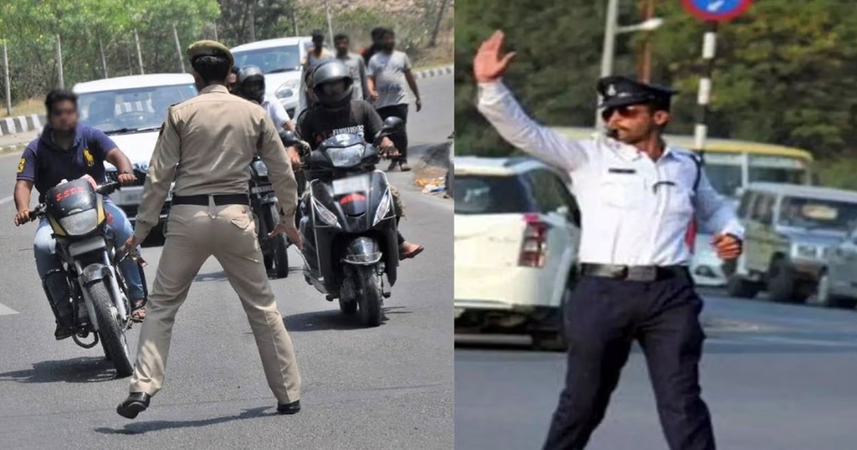 Patna Police Show Strictness for Road Safety During Holi
