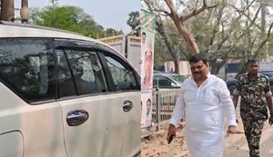 nishant pahunche sanjay jha ke awas