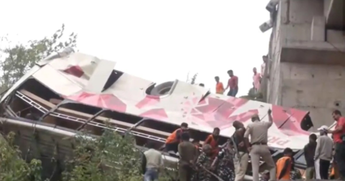 Tragic accident early in the morning, the bus going to Vaish