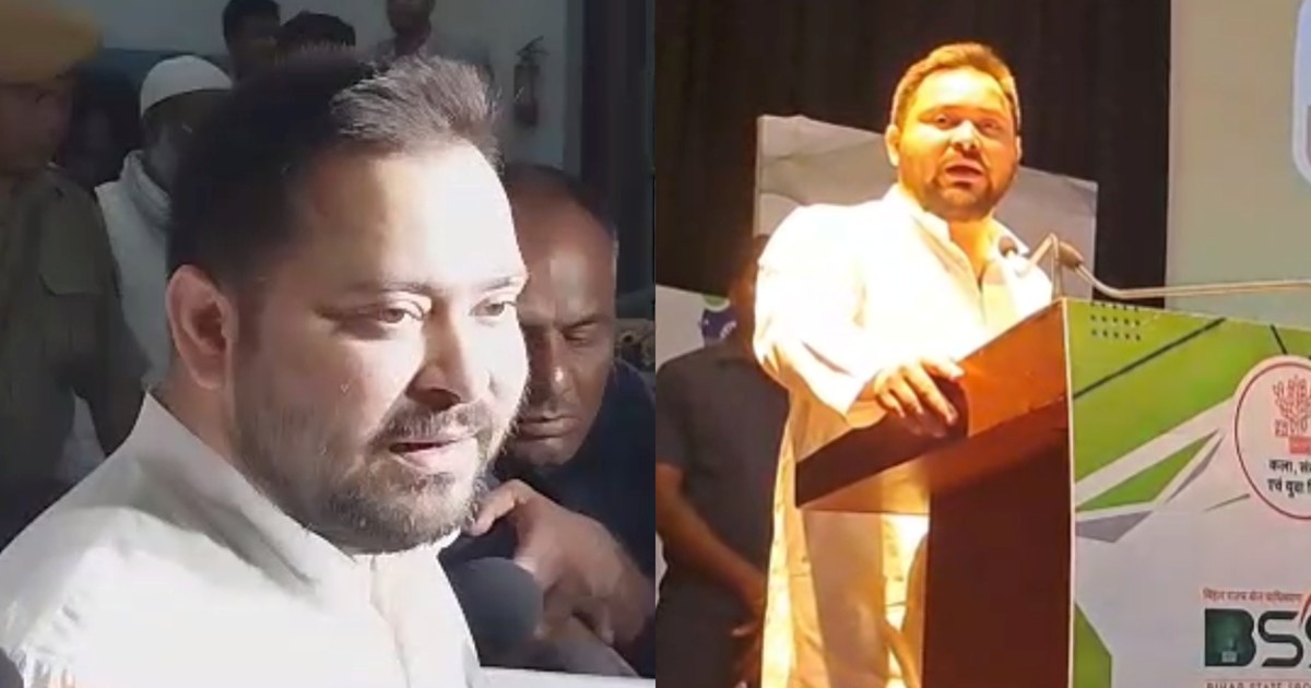 Tejashwi surrounds BJP on ED and CBI raid, says 'BJP people 