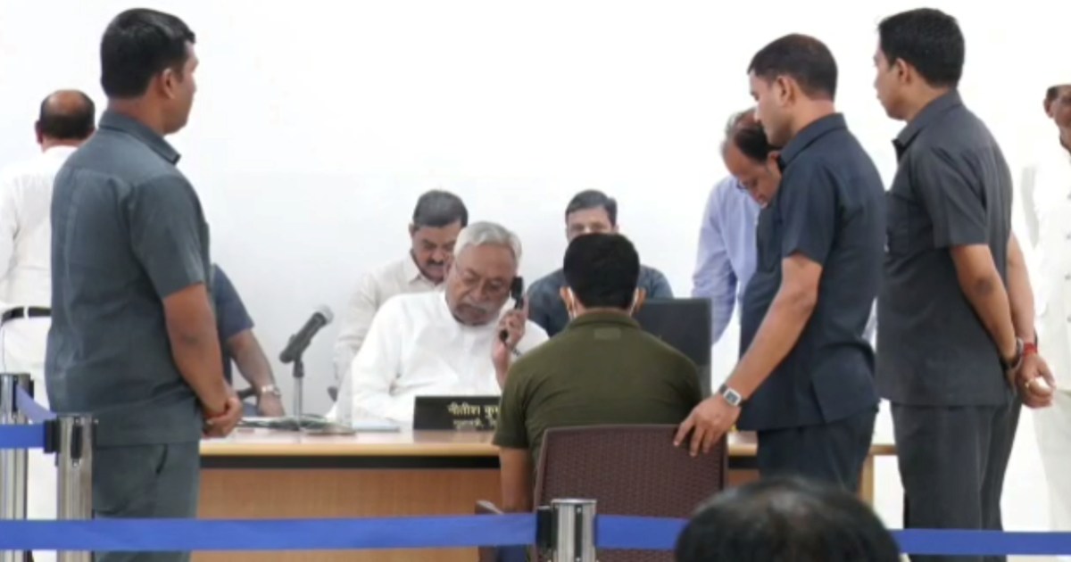  Officials were also stunned after hearing CM Nitish's claim