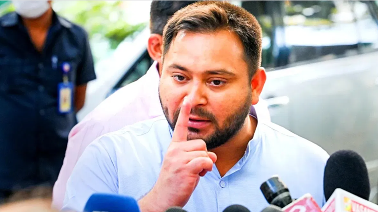 tejaswi on parliament innaugaration