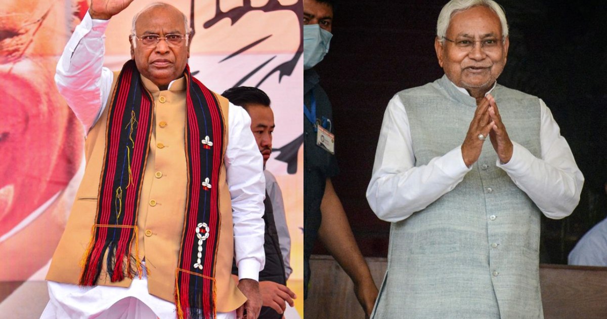 CM Nitish will meet Kharge today, will prepare election stra