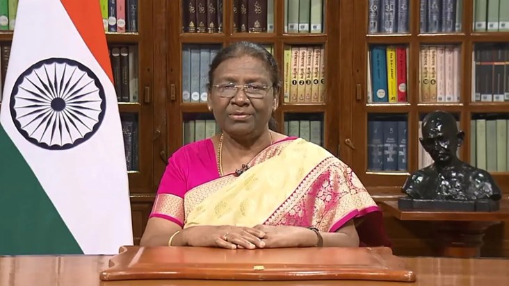 Today is the second day of President Draupadi Murmu's visit Today is the second day of President Draupadi Murmu's visit