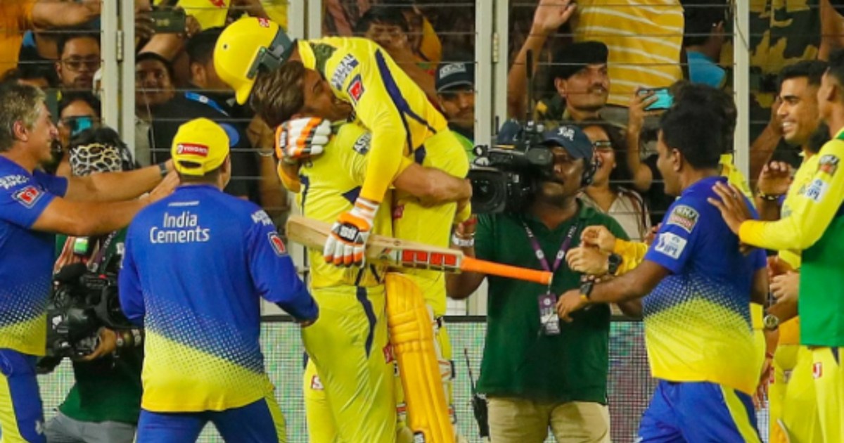 CSK became champion for the 5th time, celebrated late night