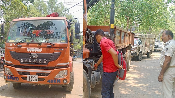 Young man hit by crane during construction work, died painfu