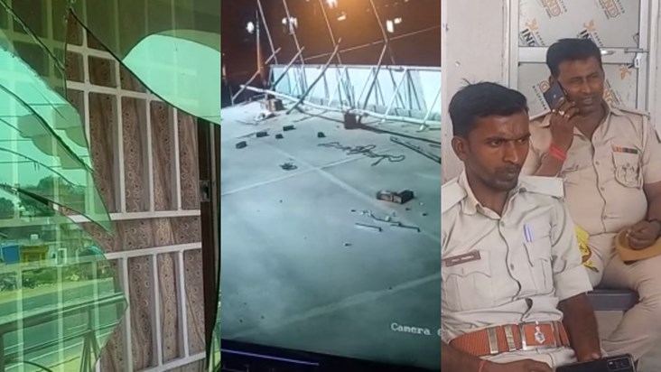 Criminals threw bomb at BJP leader's house, this was a big c Criminals threw bomb at BJP leader's house, this was a big c