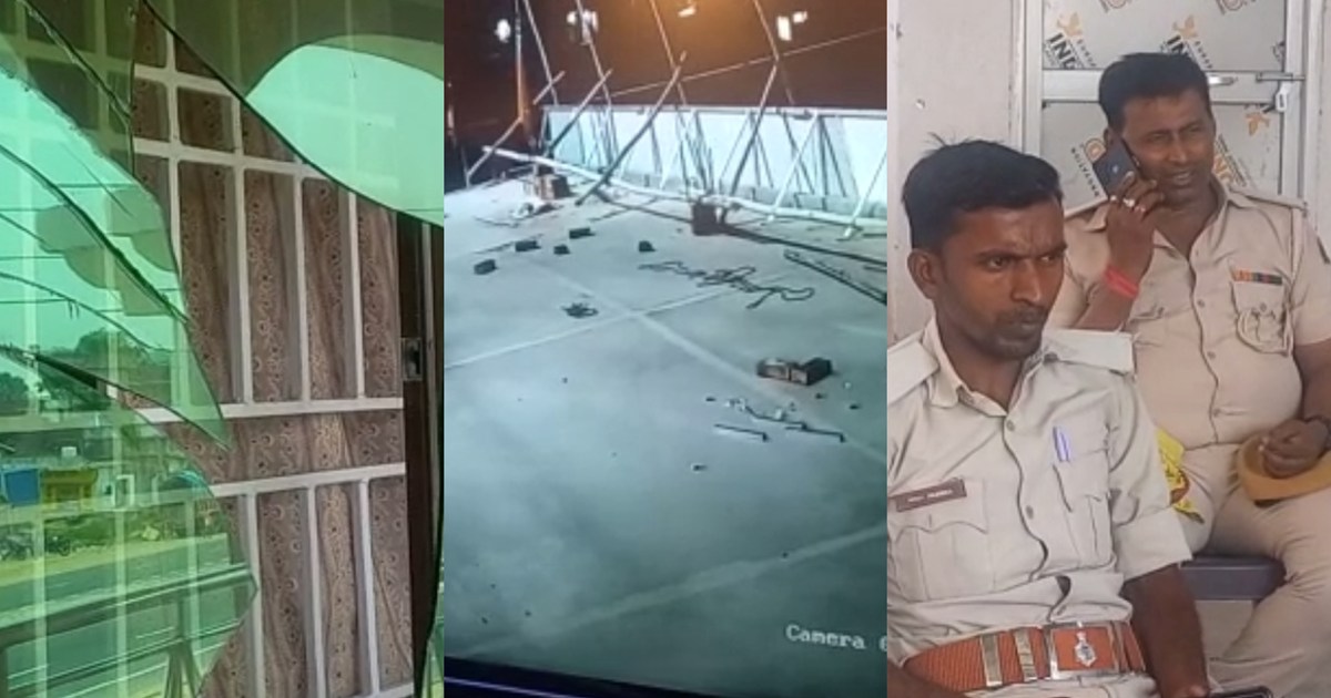 Criminals threw bomb at BJP leader's house, this was a big c