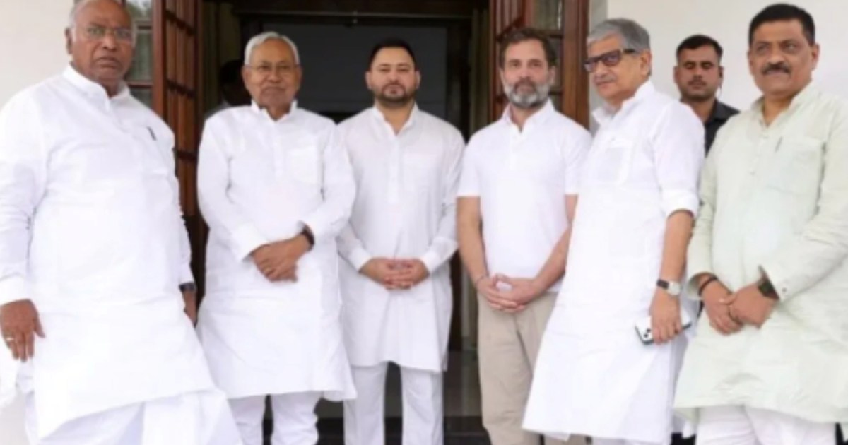 CM Nitish returned to Patna from Delhi, what happened on opp