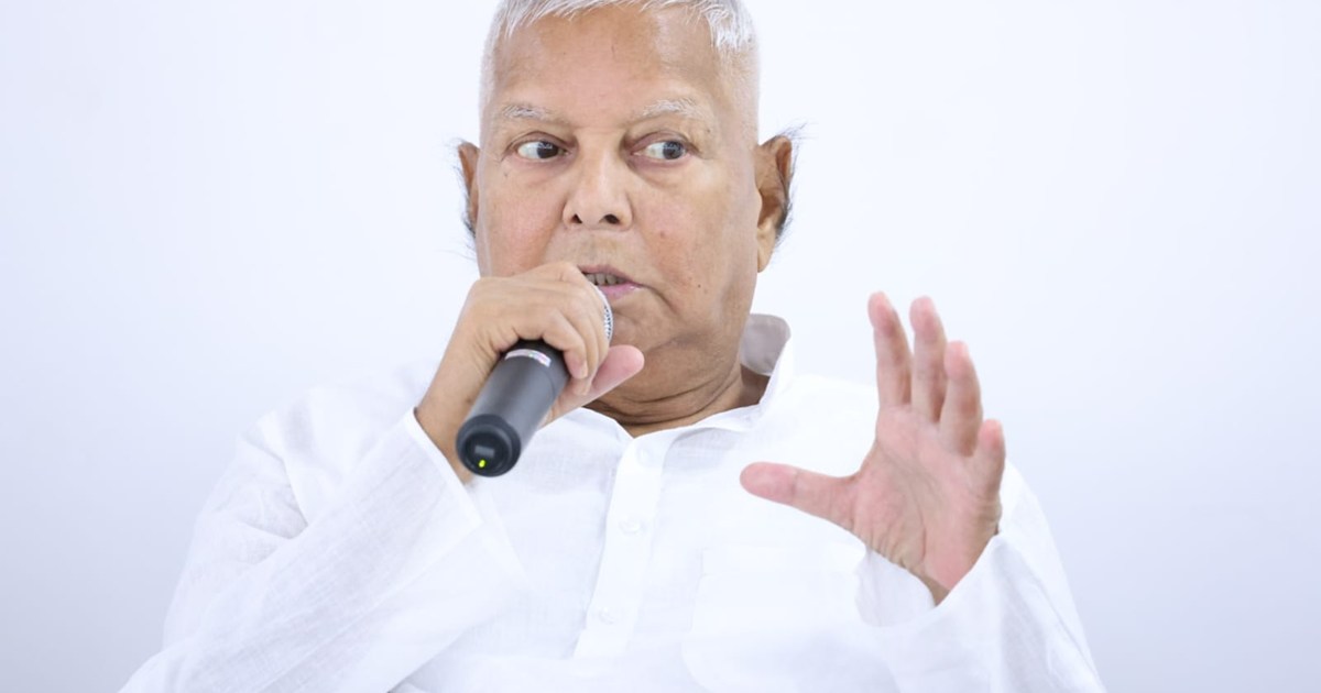 Lalu Yadav raised questions on the question of journalists i