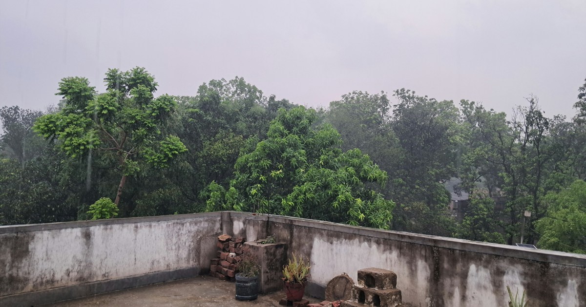 Weather changed, heavy rain in many districts including Begu