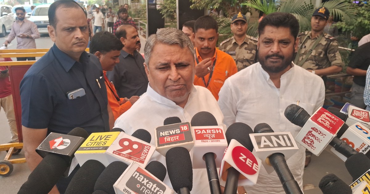 Mntri vijy chaudhri ka byan