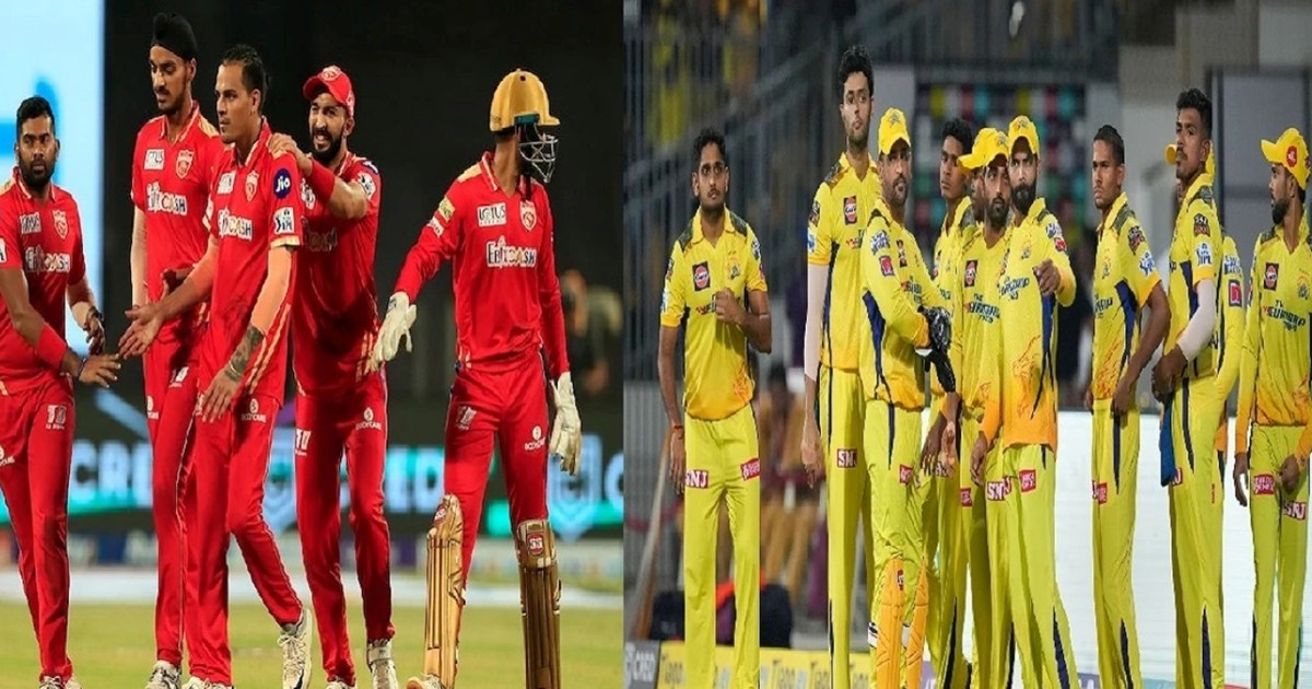 Today's match between Chennai Super Kings and Punjab Kings, 
