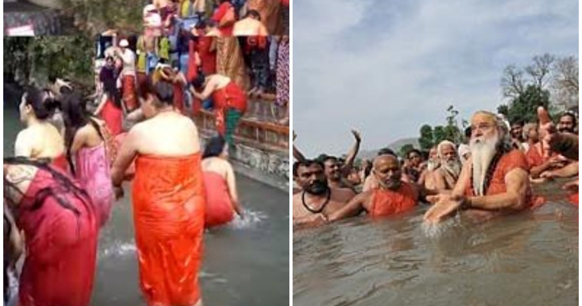 A monk got addicted to seeing a woman's naked body, so he go