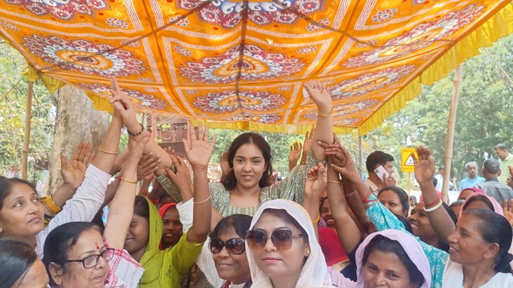 Yasaswini sahay Electiion Campaing 
