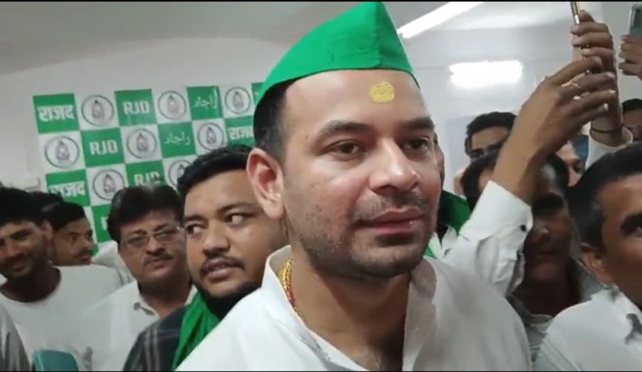 Tej Pratap started campaigning, said Misa Didi's victory is Tej Pratap started campaigning, said Misa Didi's victory is
