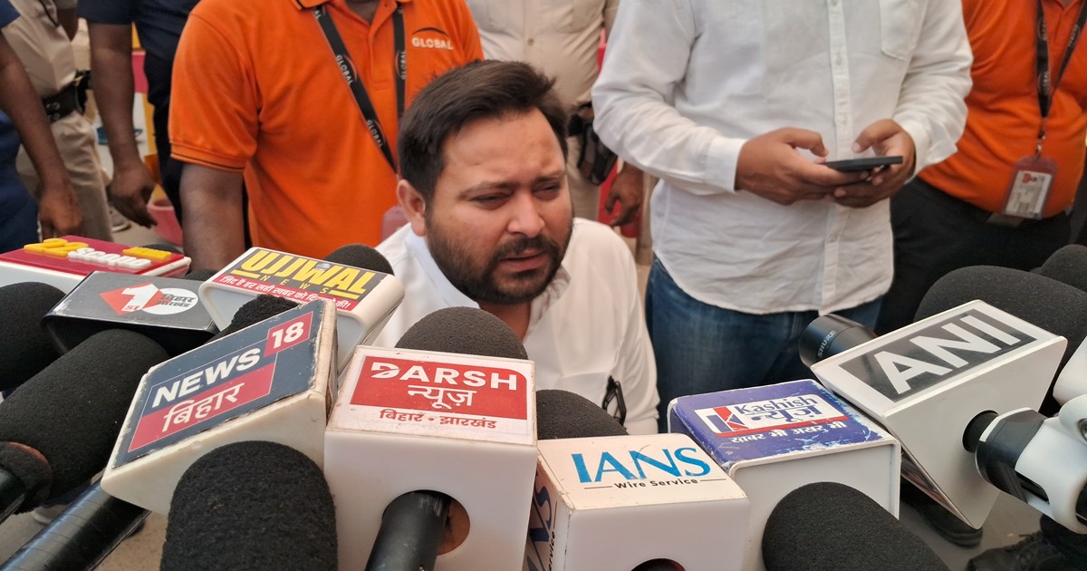 Tejasvi ka bchcho ki chutti pr byan