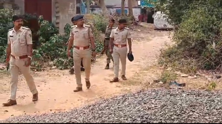 A hand grenade was found in a bush some distance away from t A hand grenade was found in a bush some distance away from t