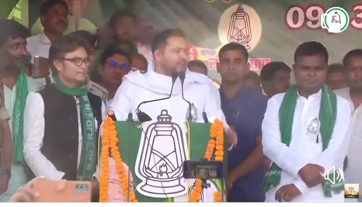 Tejashwi's sharp jibe on PM Modi