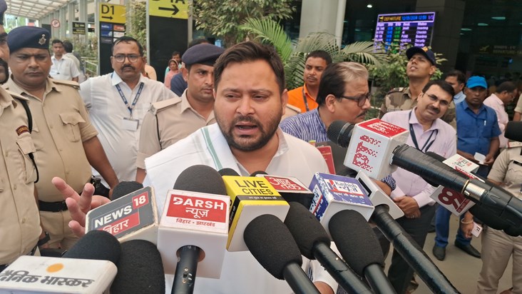 Tejasvi ka pm modi par bda byan Tejasvi ka pm modi par bda byan