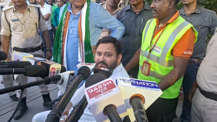 Mohan yadv pr tejasvi ka byan