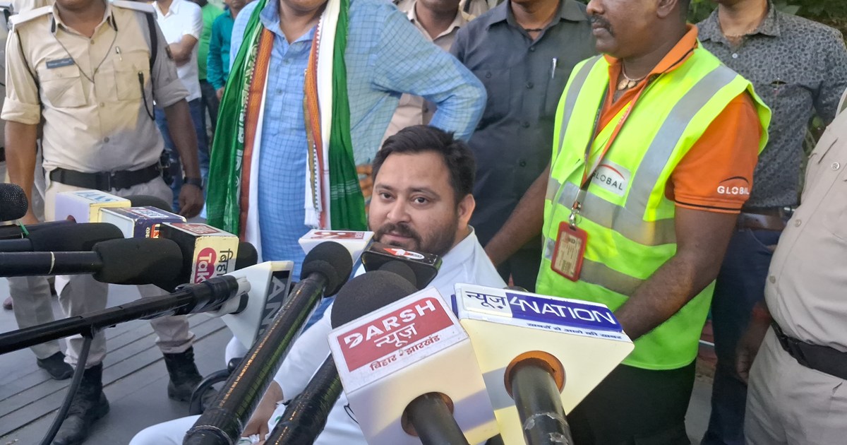 Mohan yadv pr tejasvi ka byan