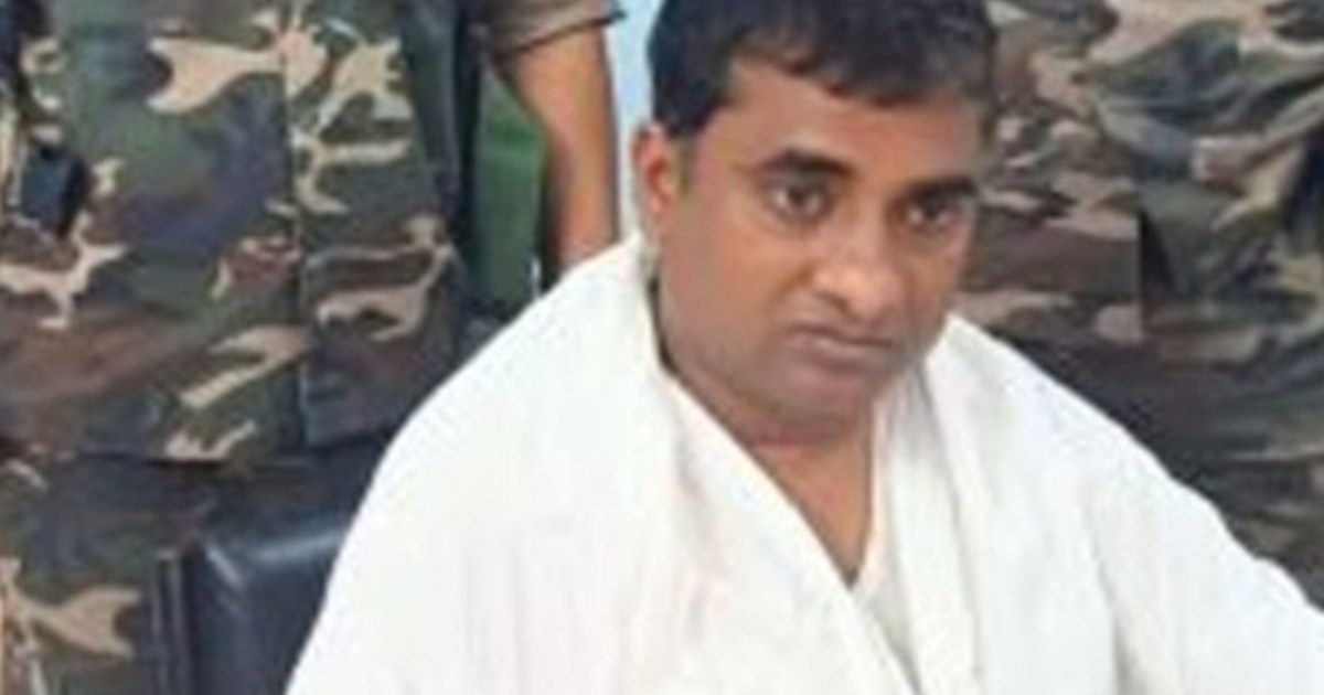 Education department official arrested red handed while taki