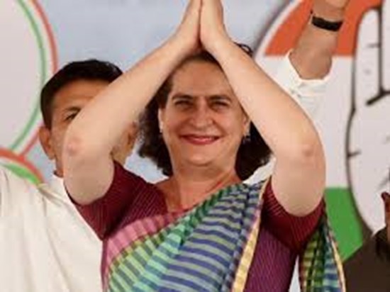 Priyanka Gandhi in Ranchi Public Meeting Priyanka Gandhi in Ranchi Public Meeting