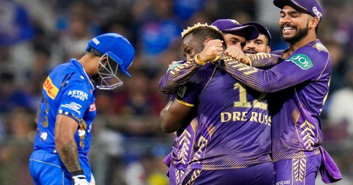 KKR created history in Wankhede, see how many numbers in the