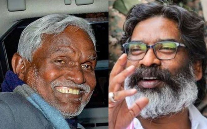 Champai Soren Meet Hemant 