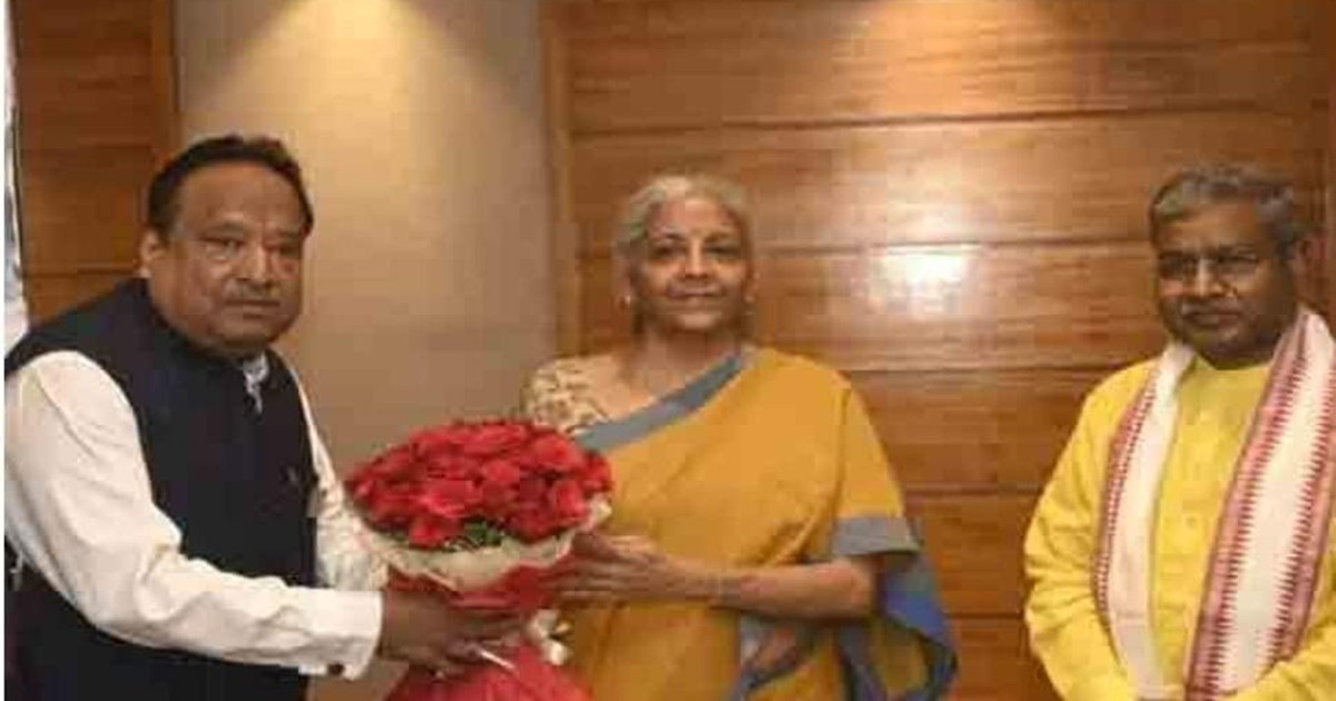 Vishnu Agarwal Meet Nirmla Sita Raman 