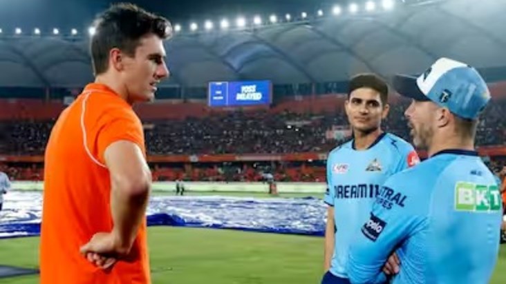 Match between Sunrisers Hyderabad and Gujarat Titans abandon