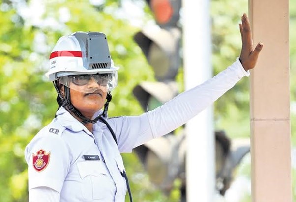 Jharkhand Traffic Police Helmet 