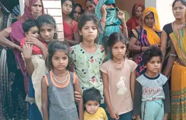 A slap caused double death of husband and wife, 7 daughters 