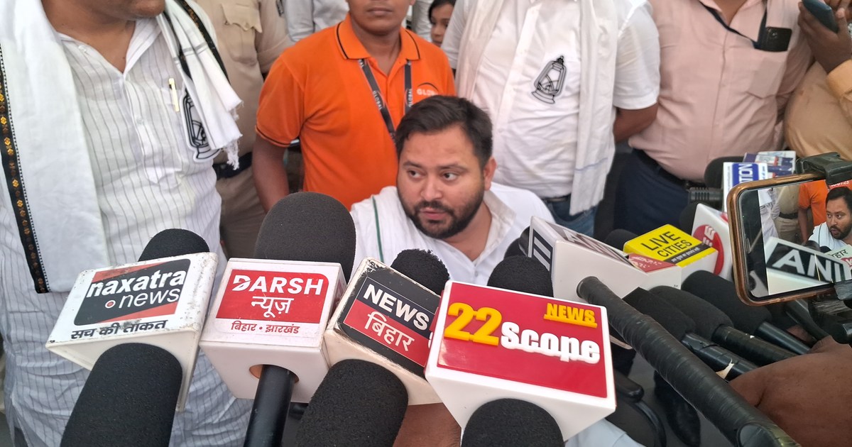 Tejasvi yadv ka byan