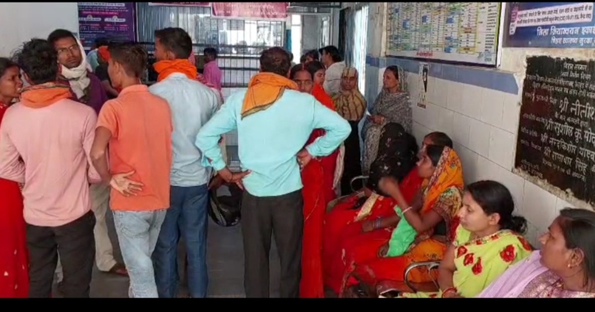 Bhojai's bike crashes while she was going to saural with her