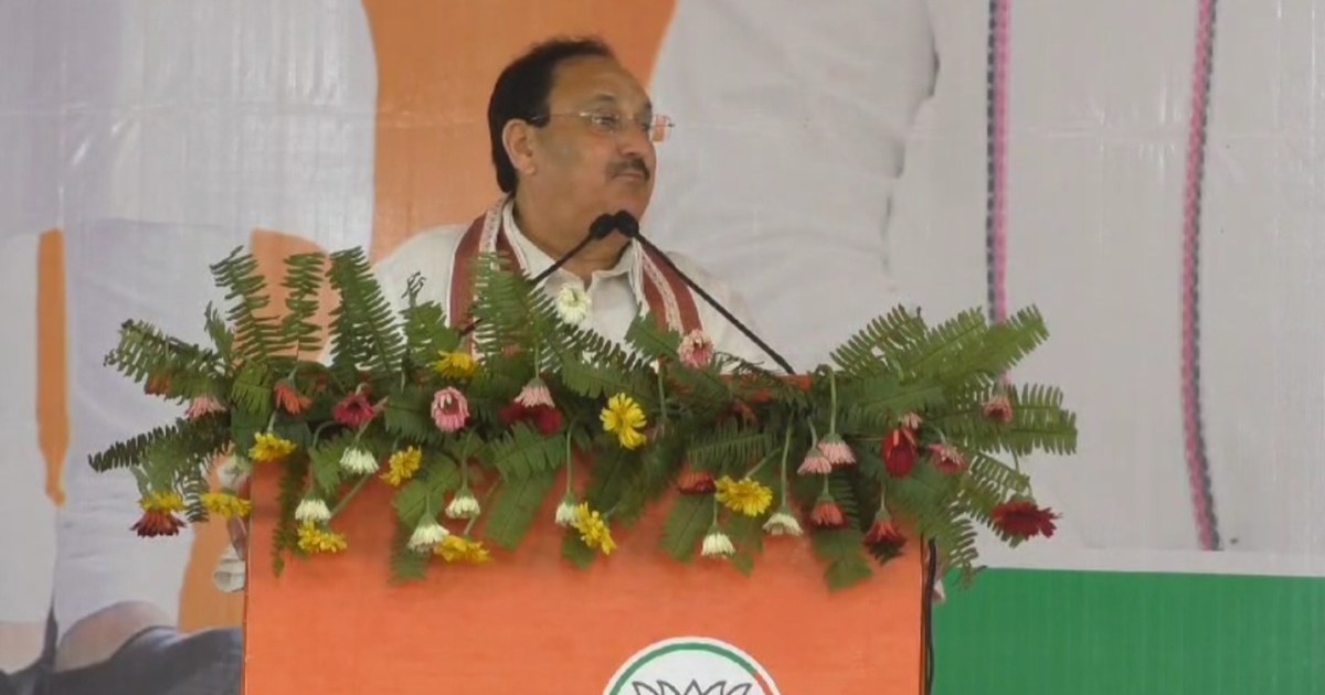 JP Nadda sought votes for JDU candidate in Nalanda, targeted