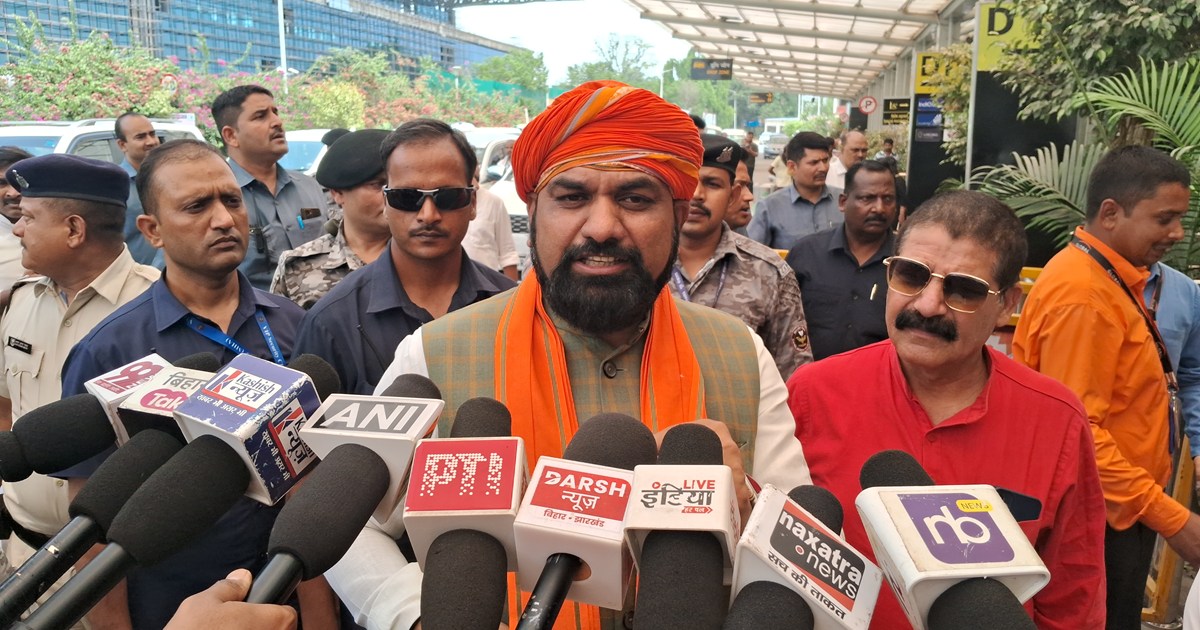 Samrat chaudhri ka byan